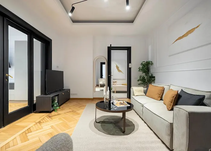 公寓 Epic 4br Luxe Boulevard Near Rosetti Square & Old Town *